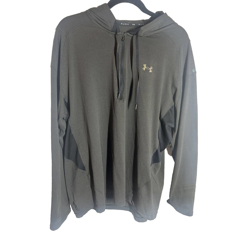Under Armour 1/4 Zip Hoodie Pullover Shirt Men’s Size 2XL